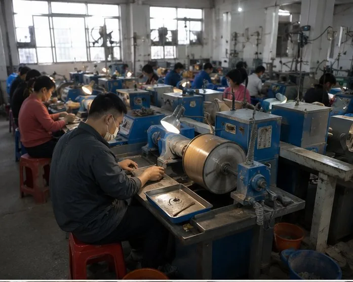 Our polishing & grinding line — CuiShen